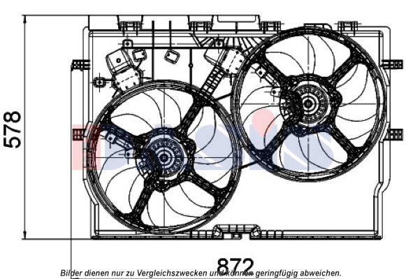 AKS DASIS Ventilators, Motora dzesēšanas sistēma 088024N